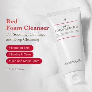 Medicube Red Foam Cleanser 15ml - Product Detail / Benefits