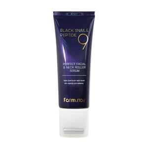 Farm Stay Black Snail & Peptide 9 Perfect Facial & Neck Roller Serum