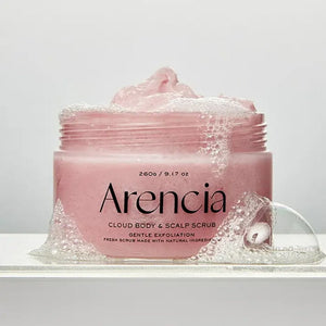 Arencia Fresh Cloud Body & Scalp Scrub Lavender & Pear 260g - image 2