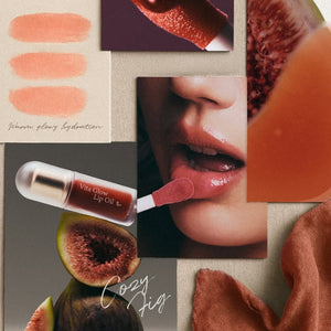 Axis-Y Vita Glow Lip Oil (Cozy Fig)