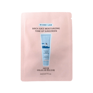 Round Lab Birch Juice Moisturizing Tone-Up Sunscreen Pouch 2ml