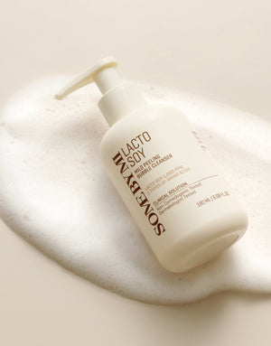 Some By Mi Lactosoy Mild Bubble Peeling Cleanser 180ml - image 2