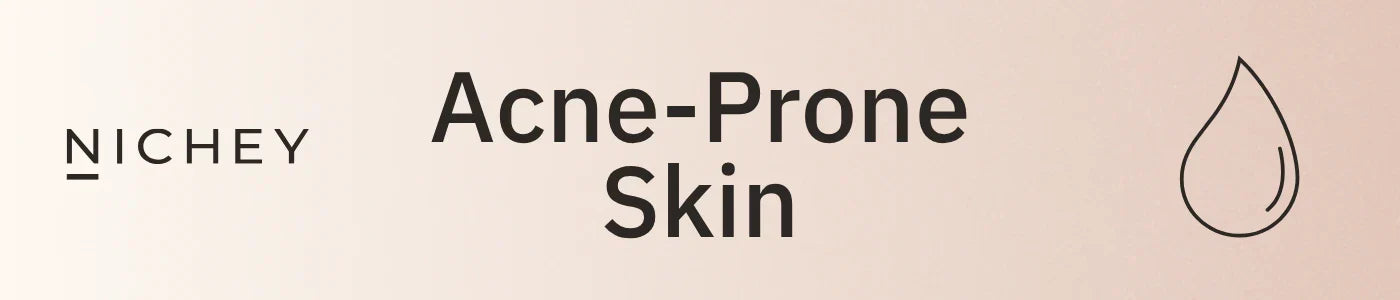 Skincare for oily and acne-prone skin.