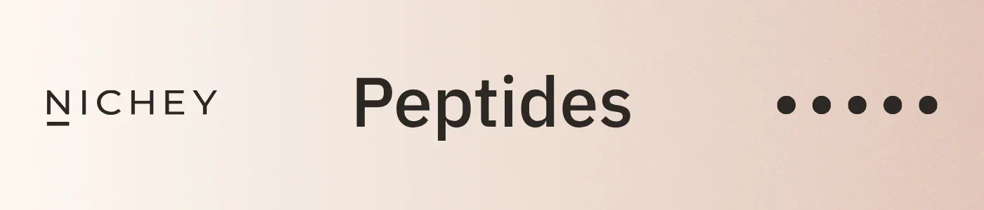 Peptide skincare for firmer-looking skin.