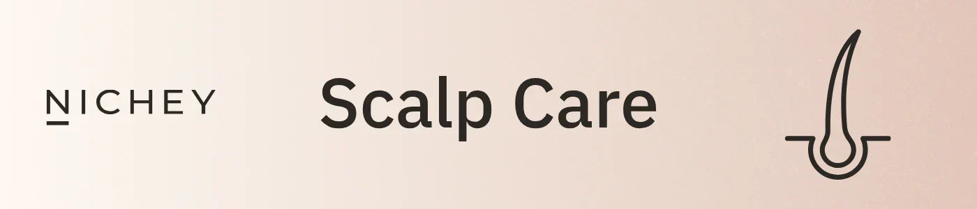 Scalp care for healthy hair growth.