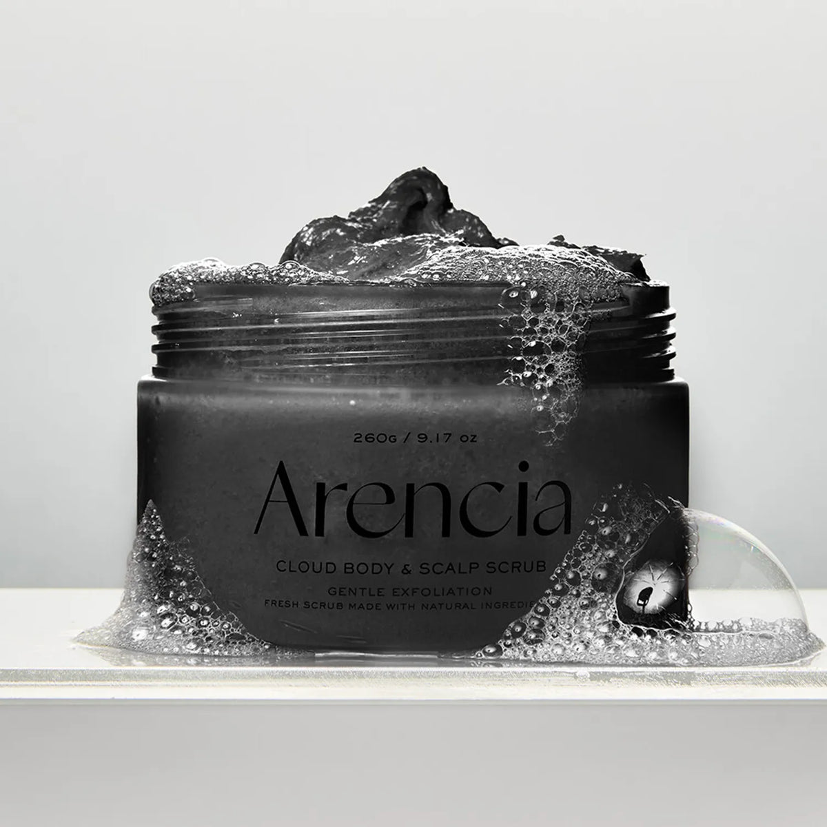 Arencia Fresh Cloud Body & Scalp Scrub Black Tea & Yuzu - image 2