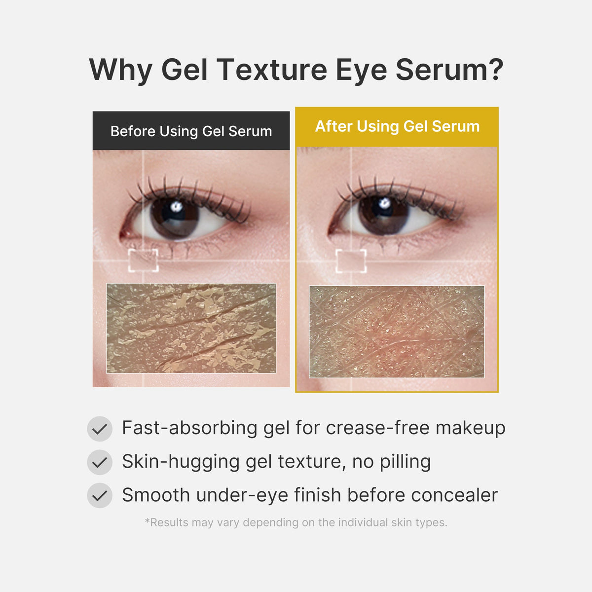 Medicube Kojic Acid Turmeric Vita Eye Gel Serum 30ml - image 6