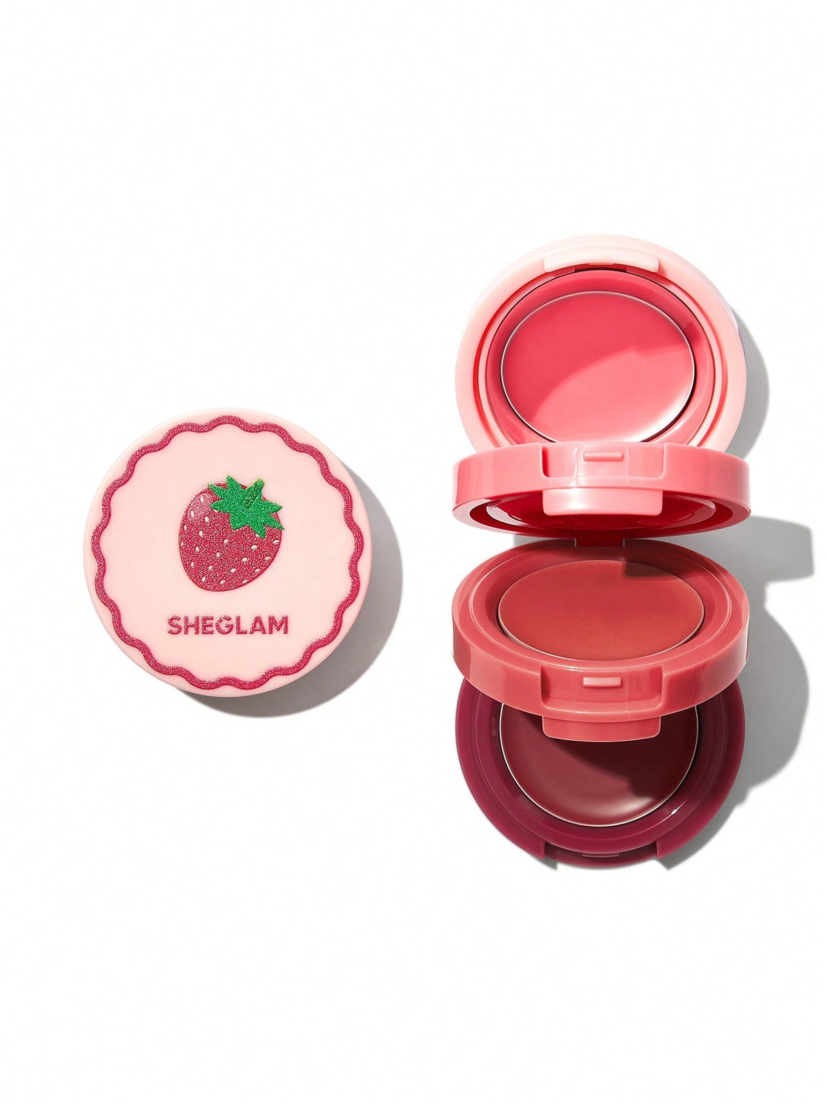 SHEGLAM Very Cherry Cheek & Lip Cream Stack