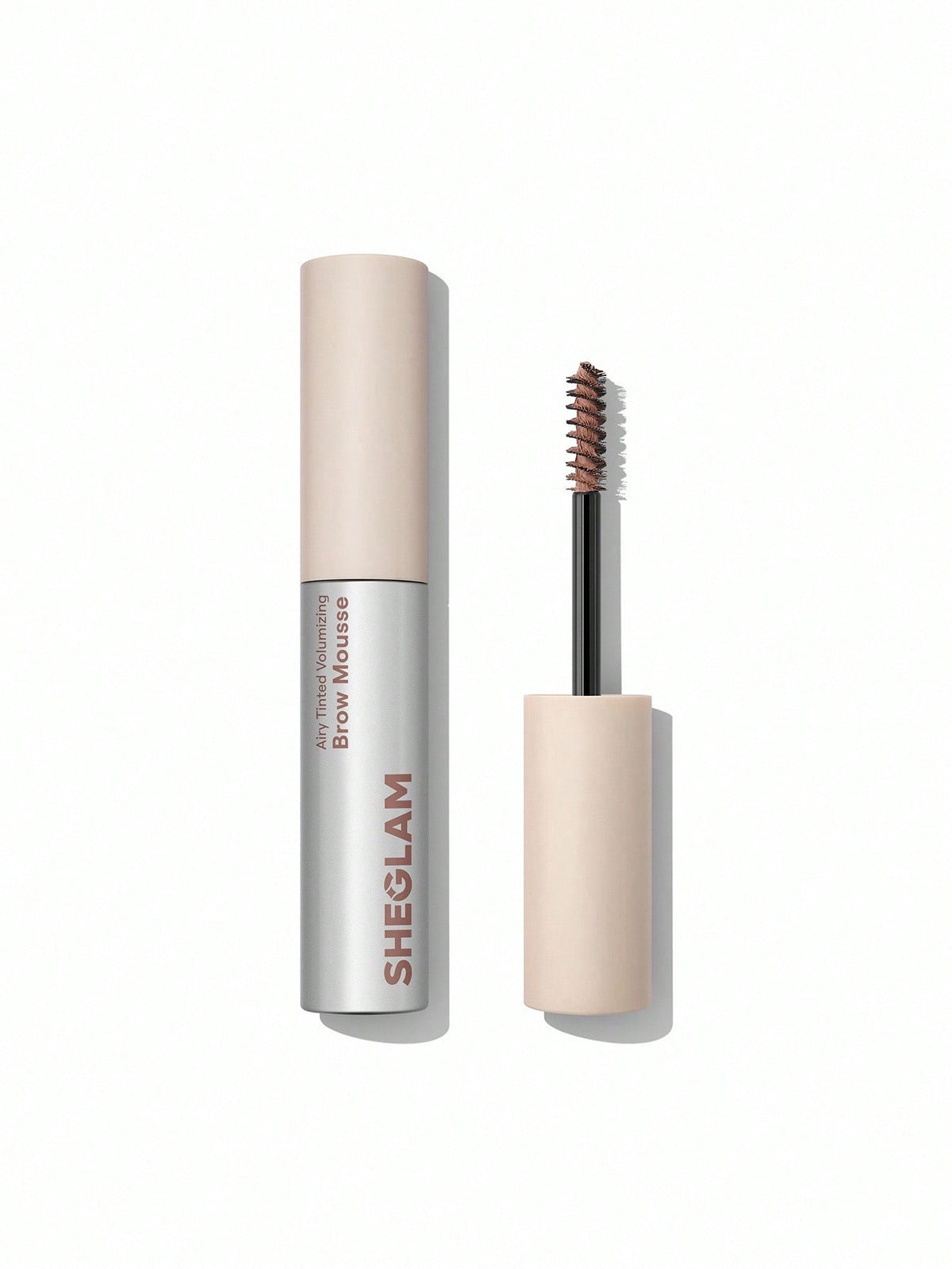 Airy Tinted Volumizing Brow Mousse-Ash Pink - image 4