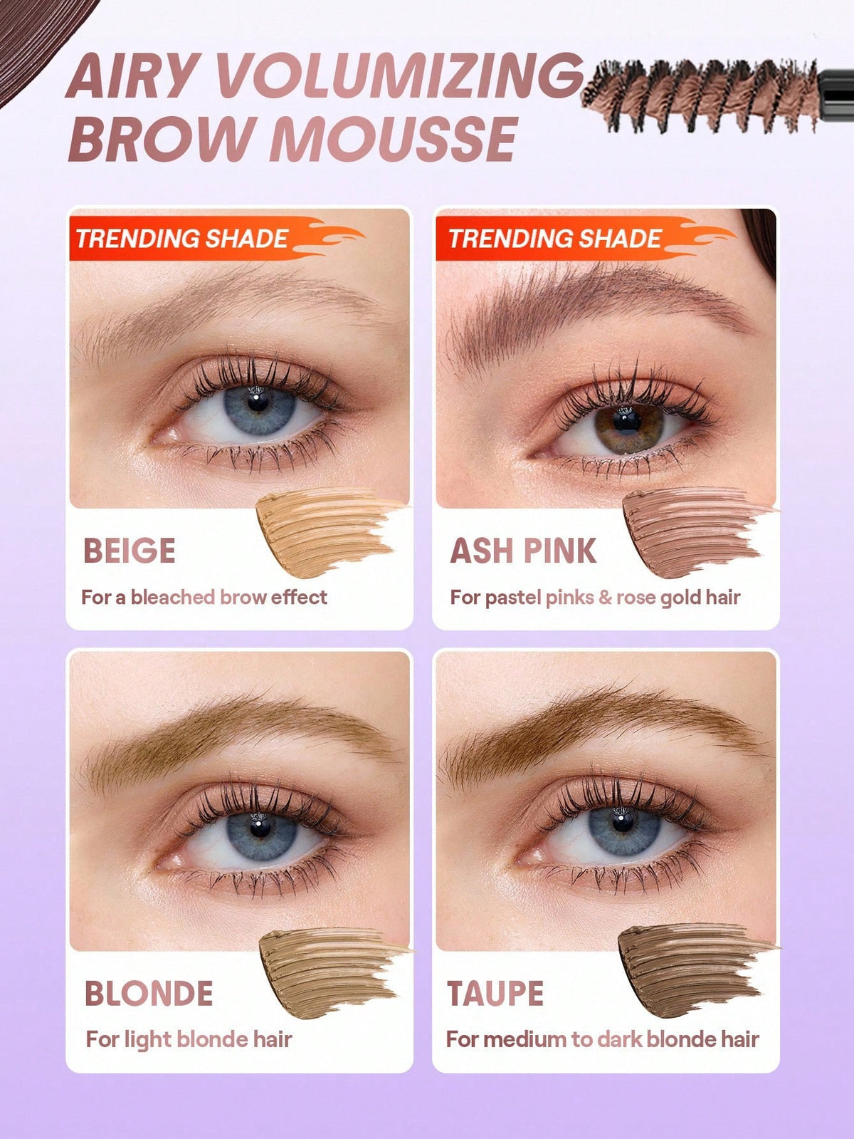 SHEGLAM Airy Tinted Volumizing Brow Mousse