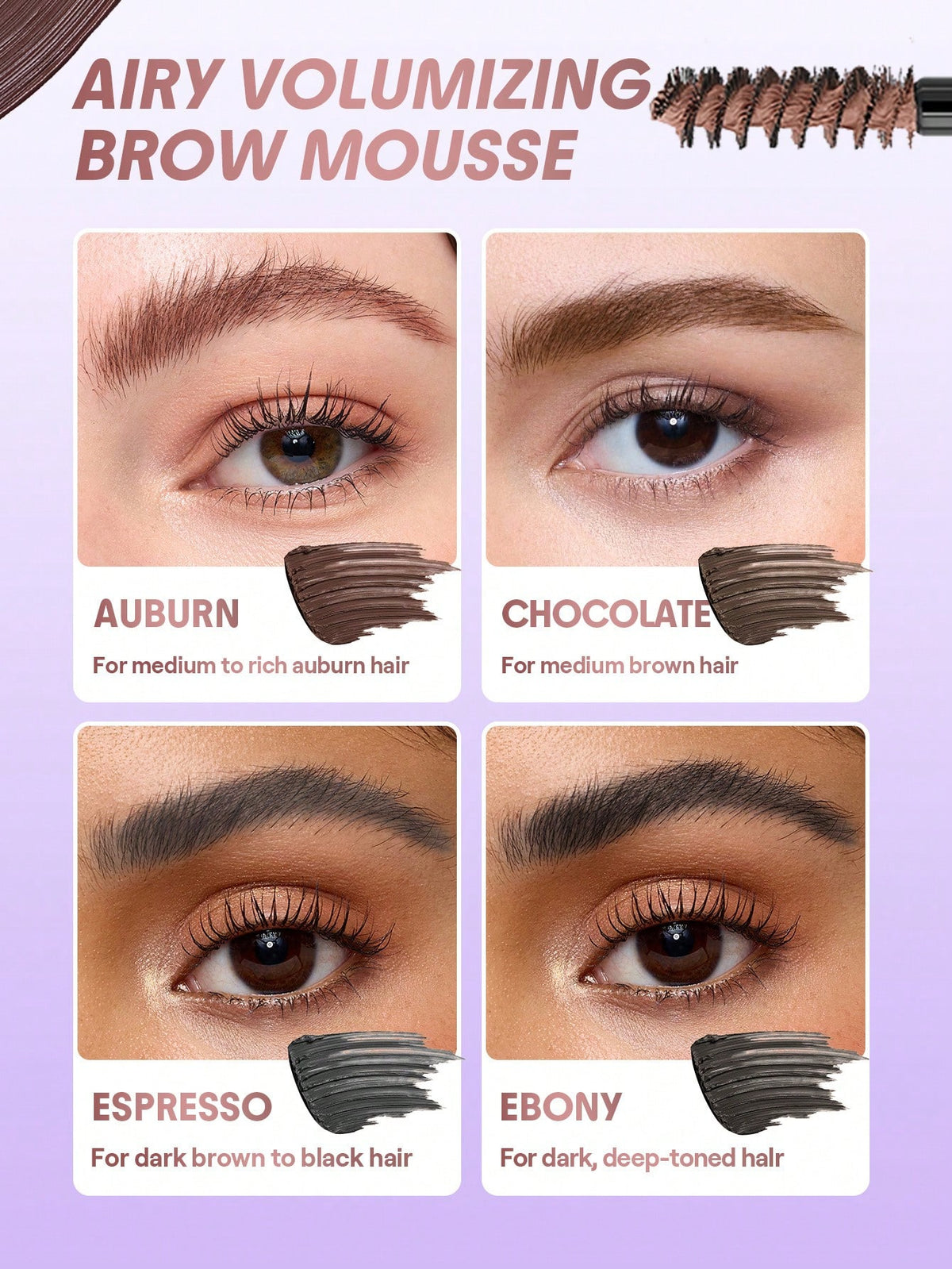 SHEGLAM Airy Tinted Volumizing Brow Mousse