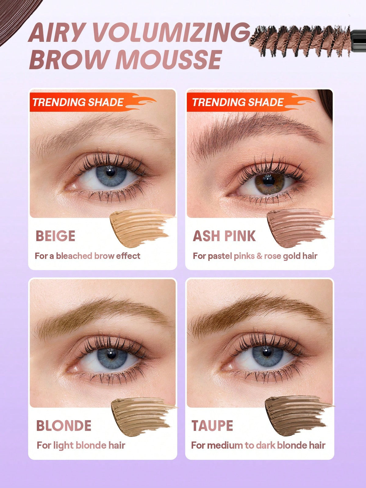 SHEGLAM Airy Tinted Volumizing Brow Mousse