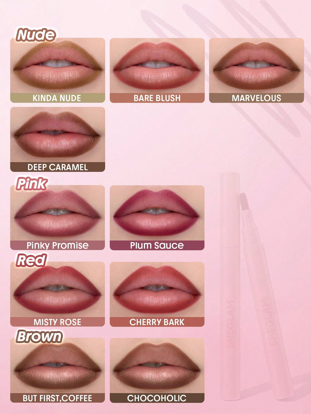 SHEGLAM True Stain Liquid Lip Liner