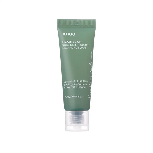 Anua Heartleaf Succinic Moisture Cleansing Foam (25ml)