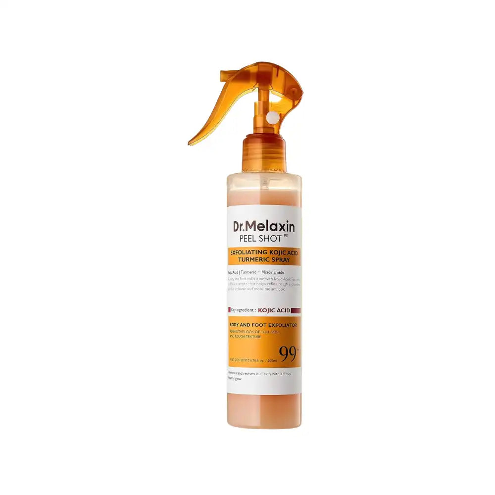 Dr.Melaxin PEEL SHOT EXFOLIATING KOJIC ACID TURMERIC SPRAY (200ml)