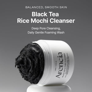 Arencia Black Tea Rice Mochi Cleanser 120g - image 2