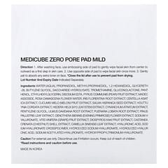 Medicube Zero Pore Pads Mild 70 Pads / 155g - Gallery Detail / Usage