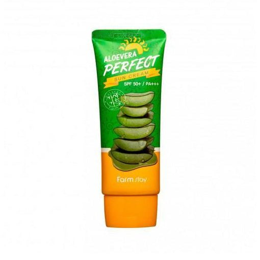 Farm Stay Aloevera Perfect Sun Cream 70 G Spf50 Ssc004
