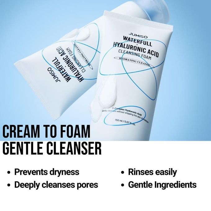 Jumiso Waterfull Hyaluronic Acid Cleansing Foam 150ml - image 3