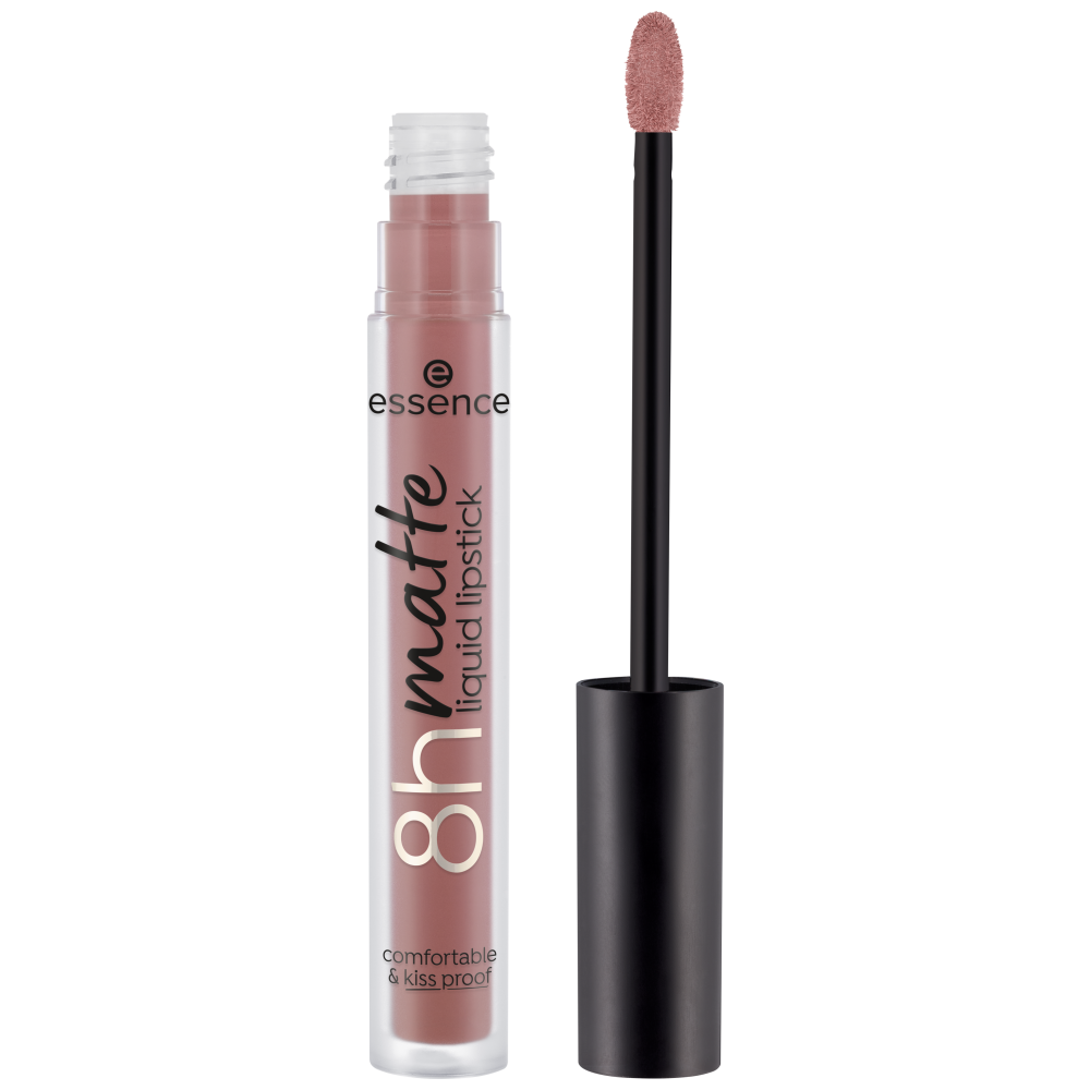 Essence 8h matte liquid lipstick 02 2.5 ml Silky Hazelnut