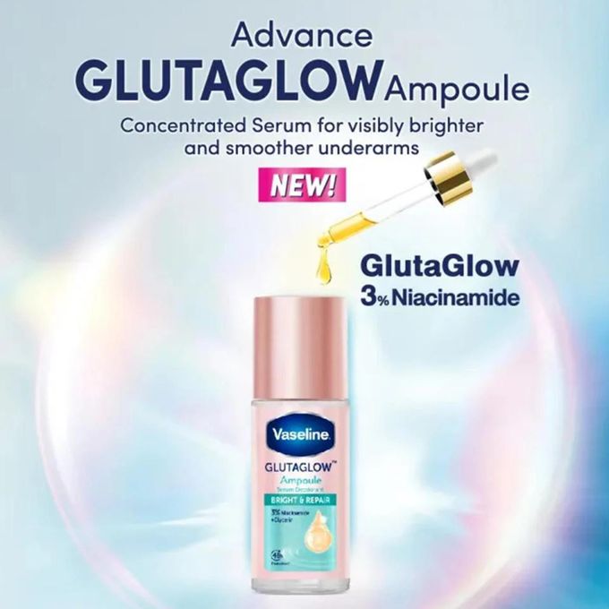 Vaseline-Deo Roll On-Th-W-Glutaglow Ampoule Bright & Repair (45ml)
