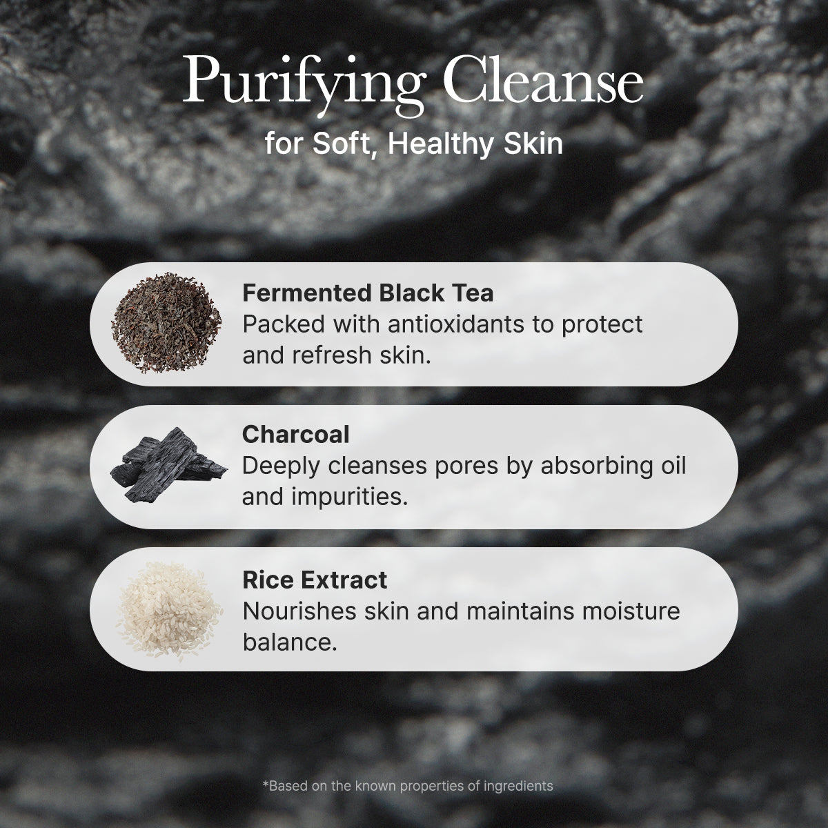 Arencia Black Tea Rice Mochi Cleanser 120g - image 5