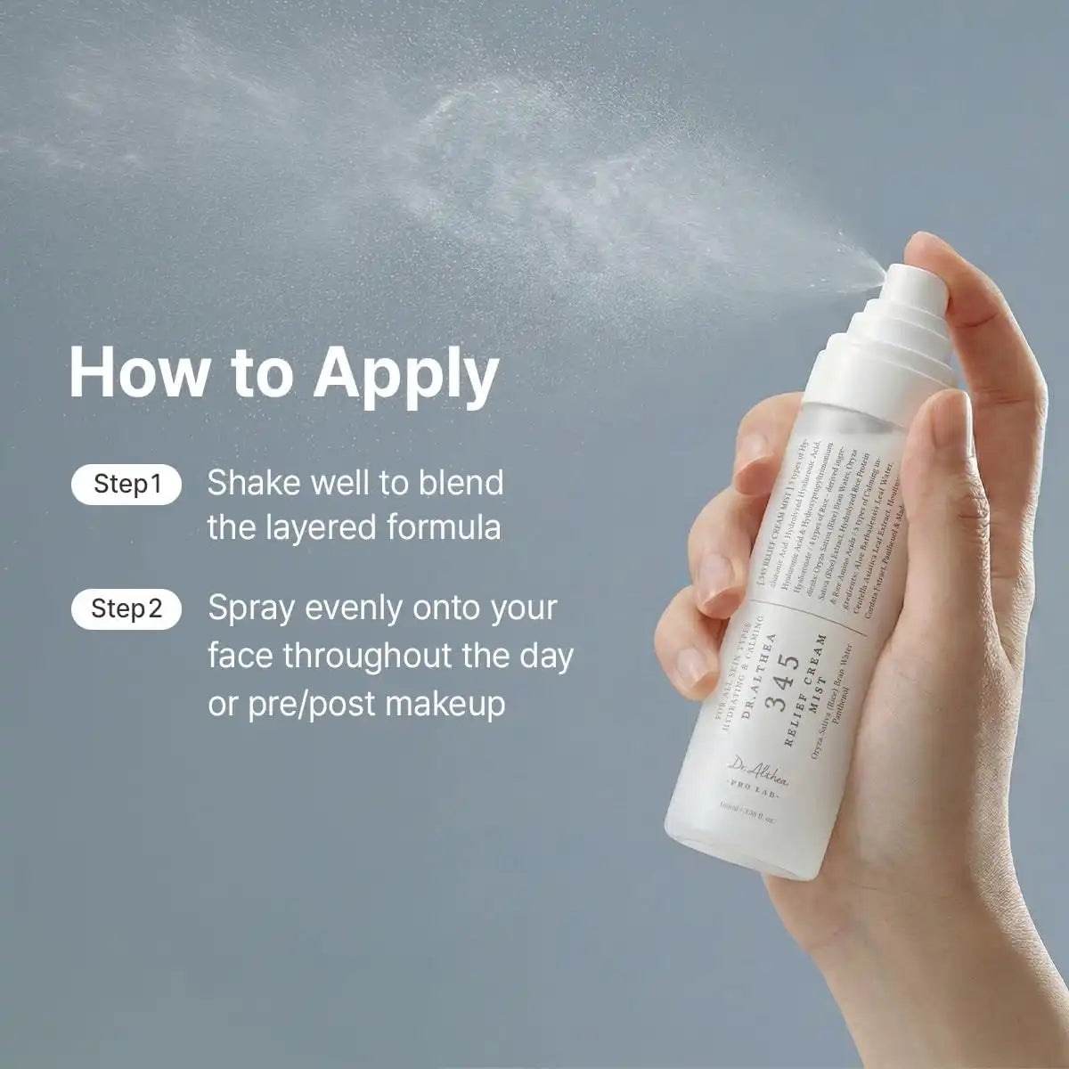 Dr. Althea 345 Relief Cream Mist (100ml)