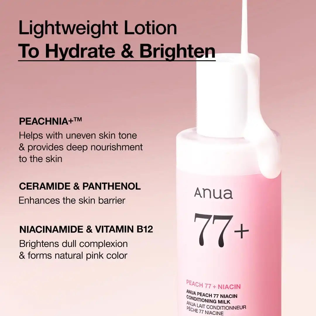 Anua Peach 77% Niacin Conditioning Milk (150ml)