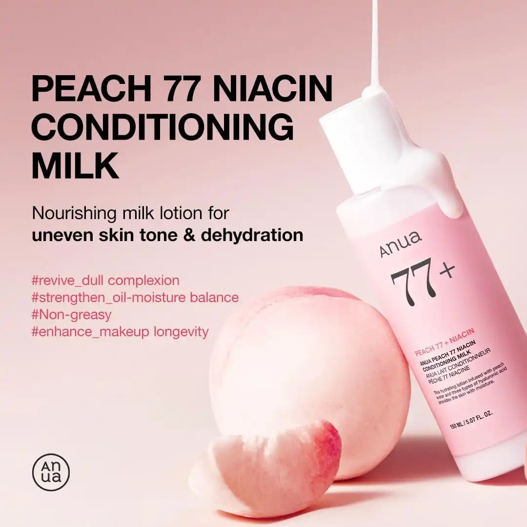 Anua Peach 77% Niacin Conditioning Milk (150ml)