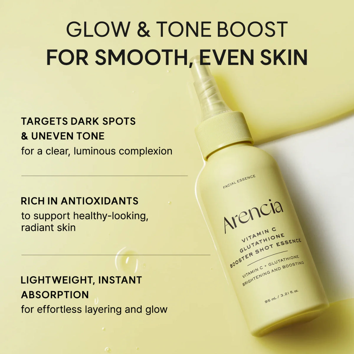 Arencia Vitamin C Glutathione Booster Shot Essence 95ml - image 5