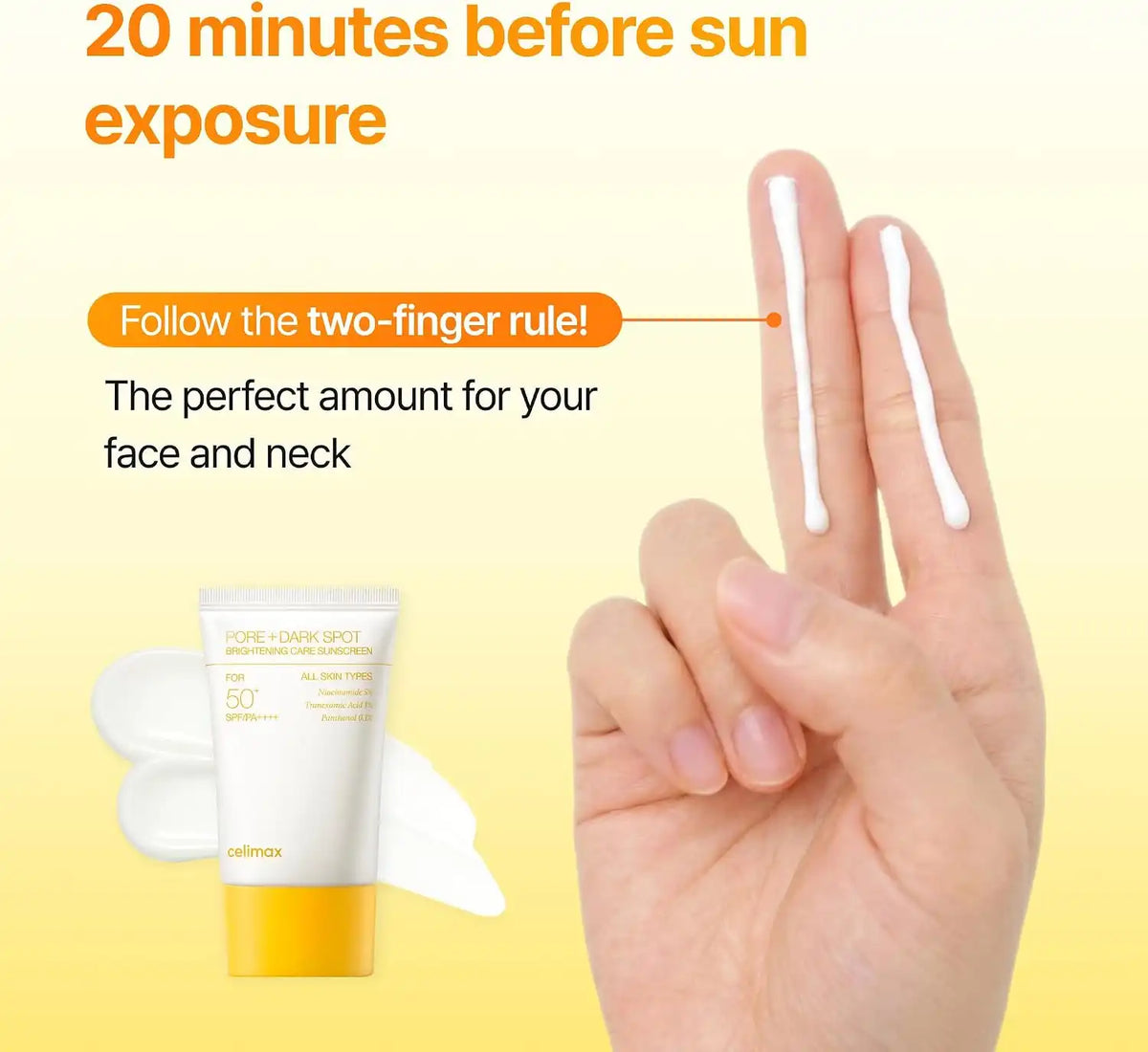 Celimax Pore + Dark Spot Brightening Care Sun Screen