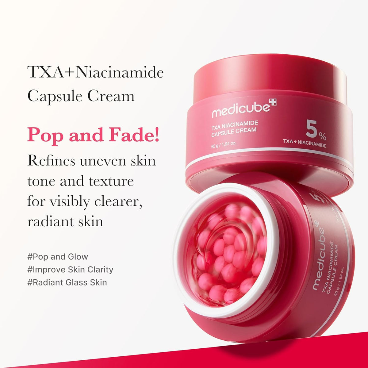 Medicube TXA NIACINAMIDE CAPSULE CREAM (55g)