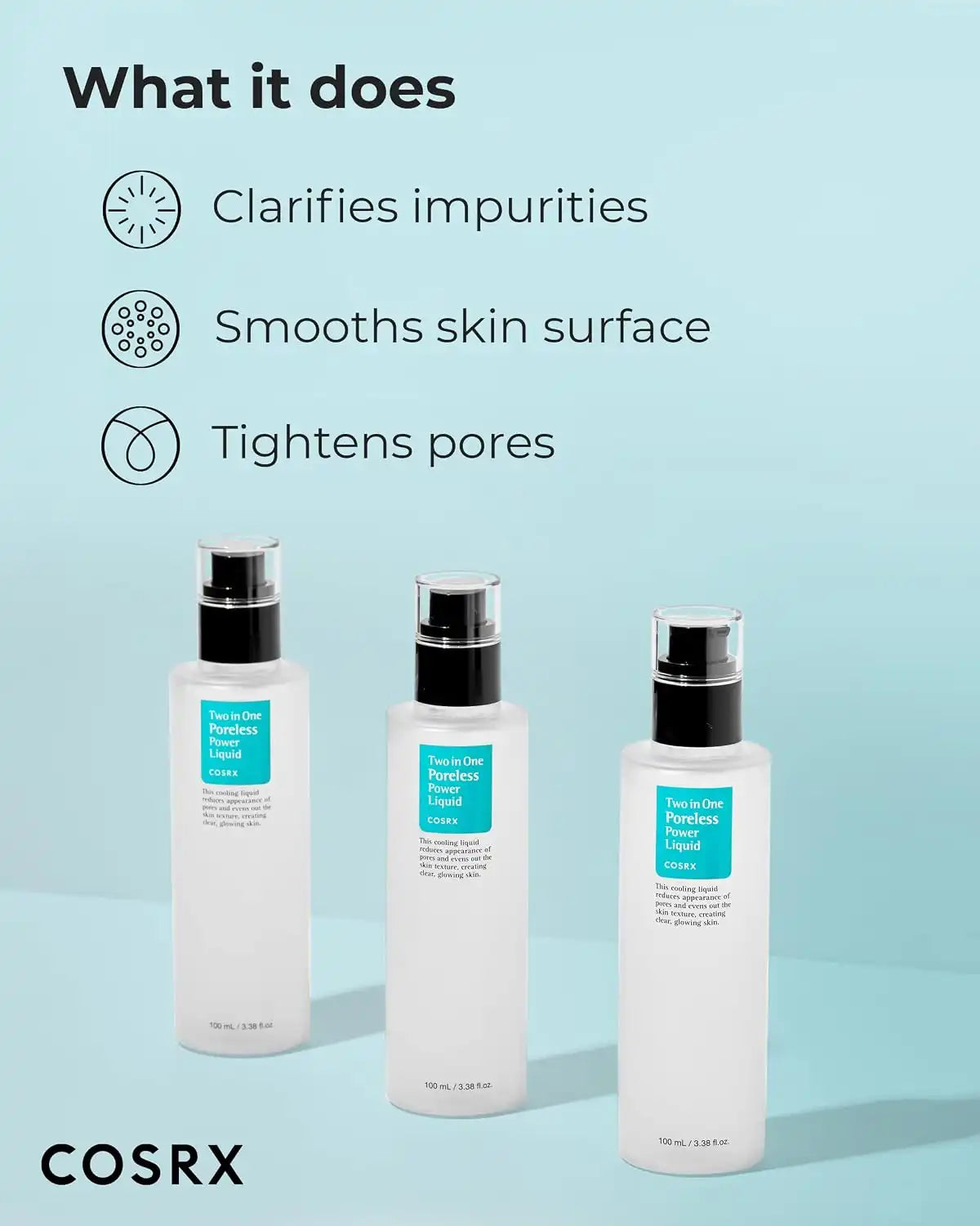 Cosrx Two In One Poreless Power Liquid (100ml)