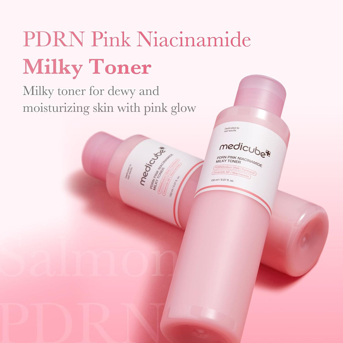 Medicube PDRN PINK NIACINAMAIDE MILKY TONER (150ml)
