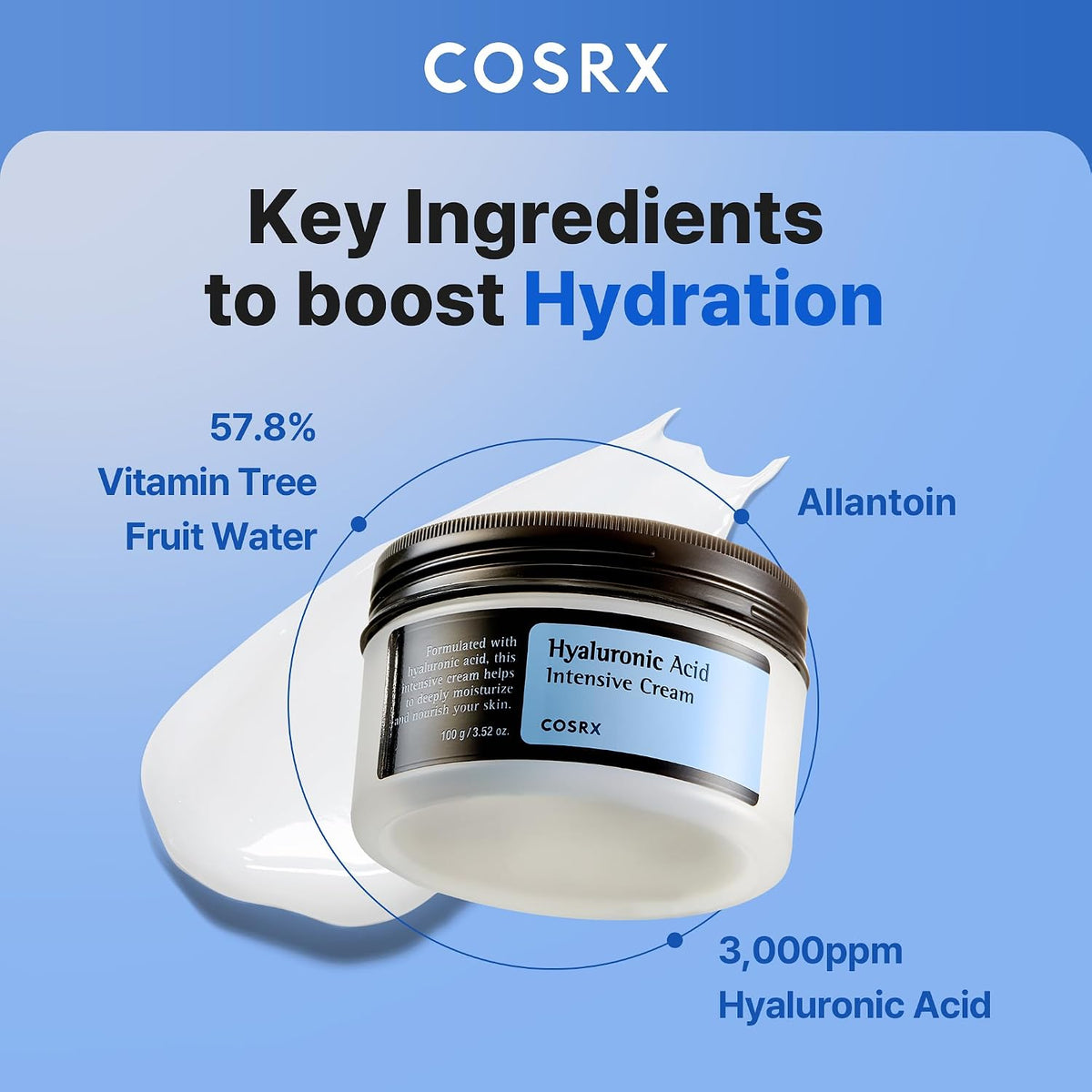 Cosrx Hyaluronic Acid Intensive Cream (100g)