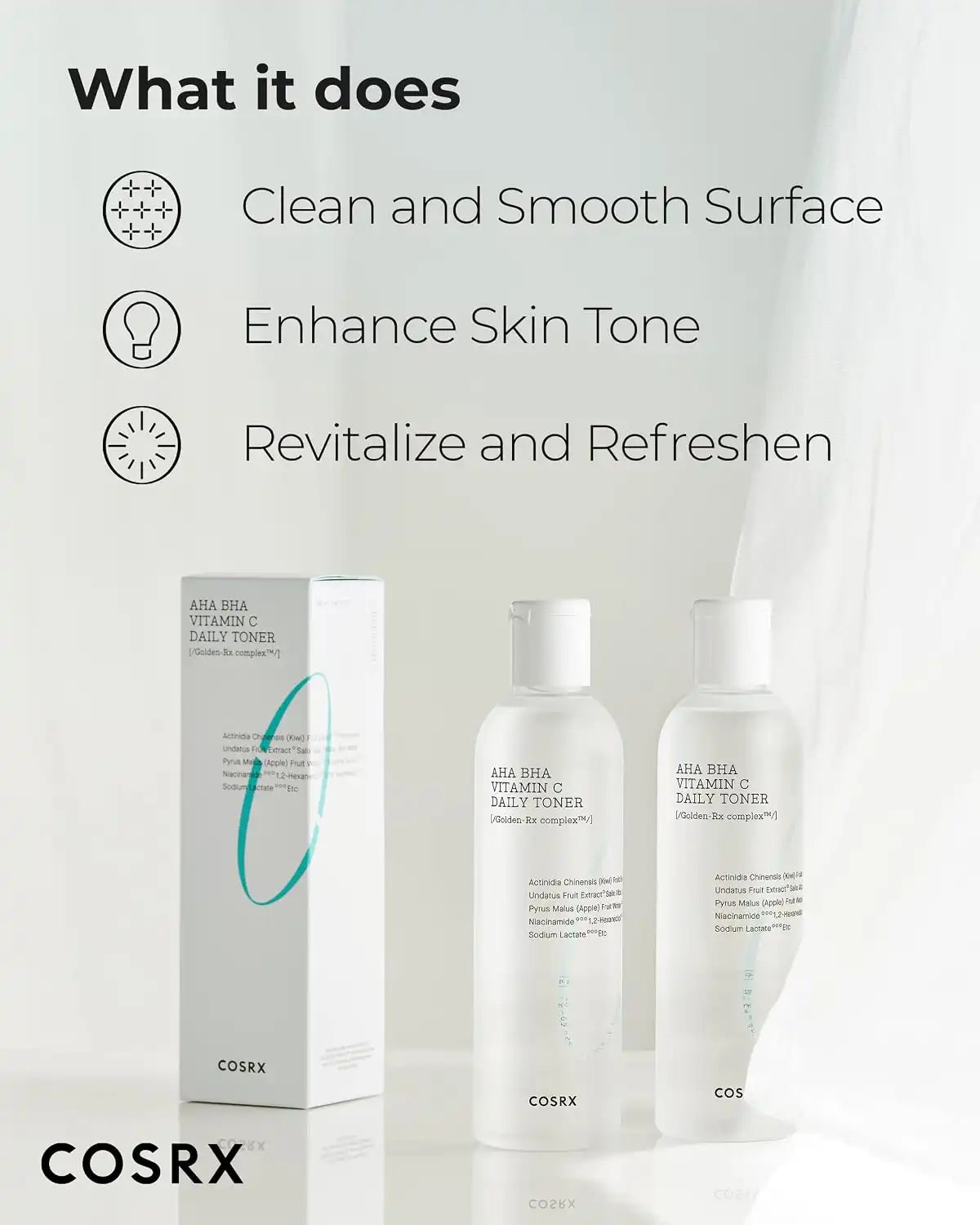 Cosrx Refresh Aha Bha Vitamin C Daily Toner
