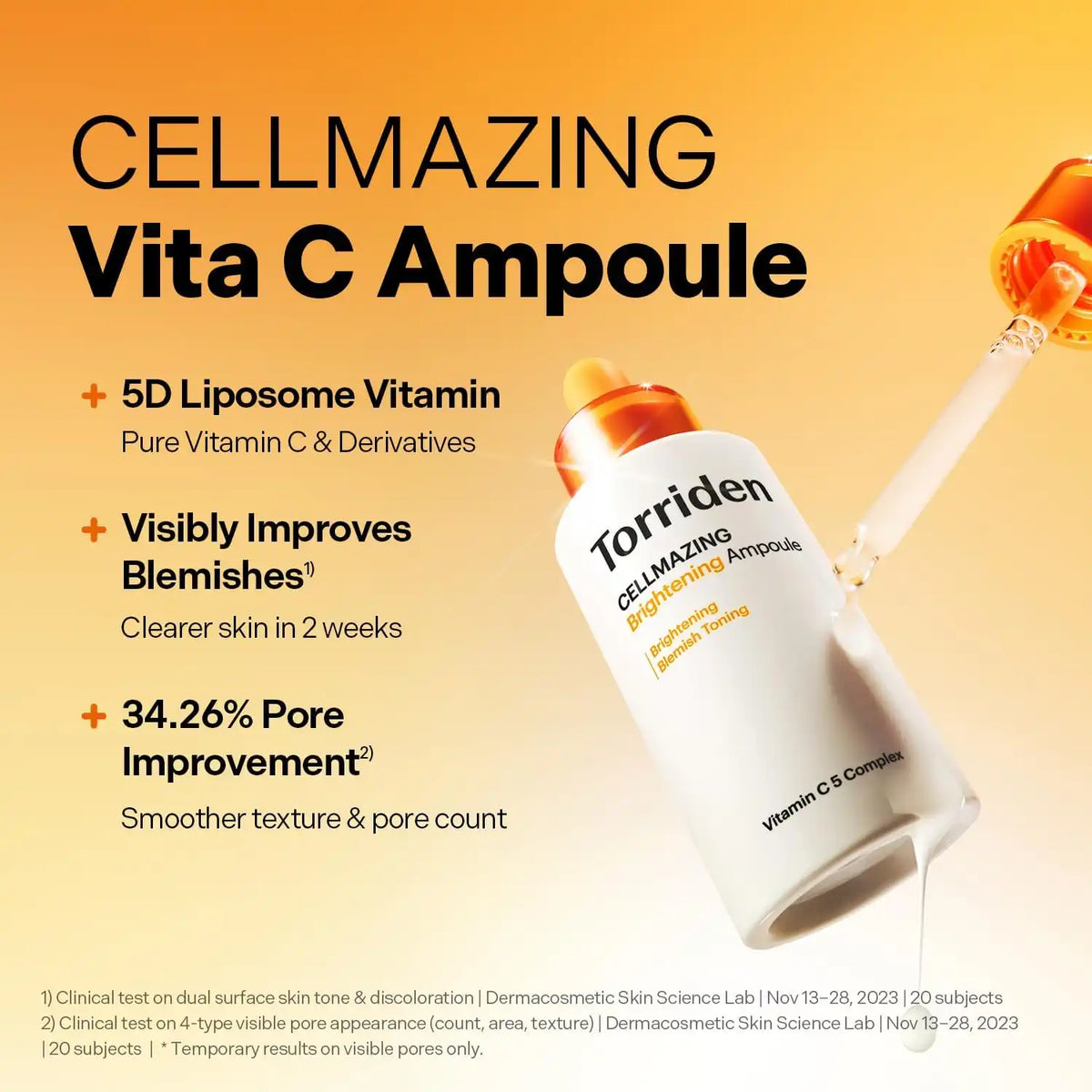 Torriden Cellmazing Vita C Brightening Ampoule (30ml)