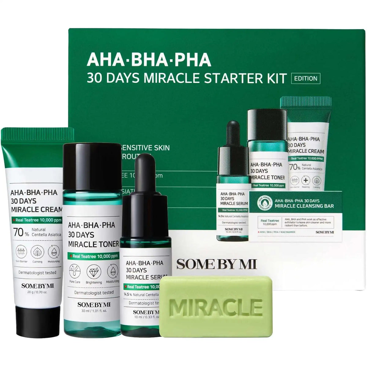 SOME BY MI AHA BHA PHA 30 Days Miracle Starter Kit 4Pcs