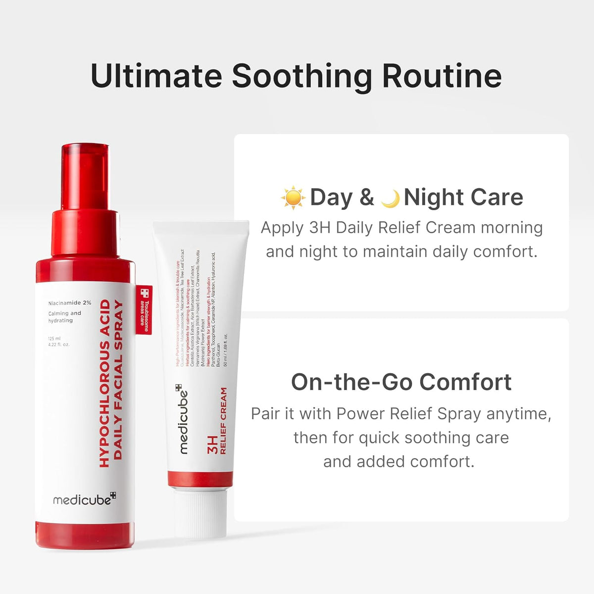 Medicube HYPOCHLOROUS 3H RELIEF CREAM (50ml)