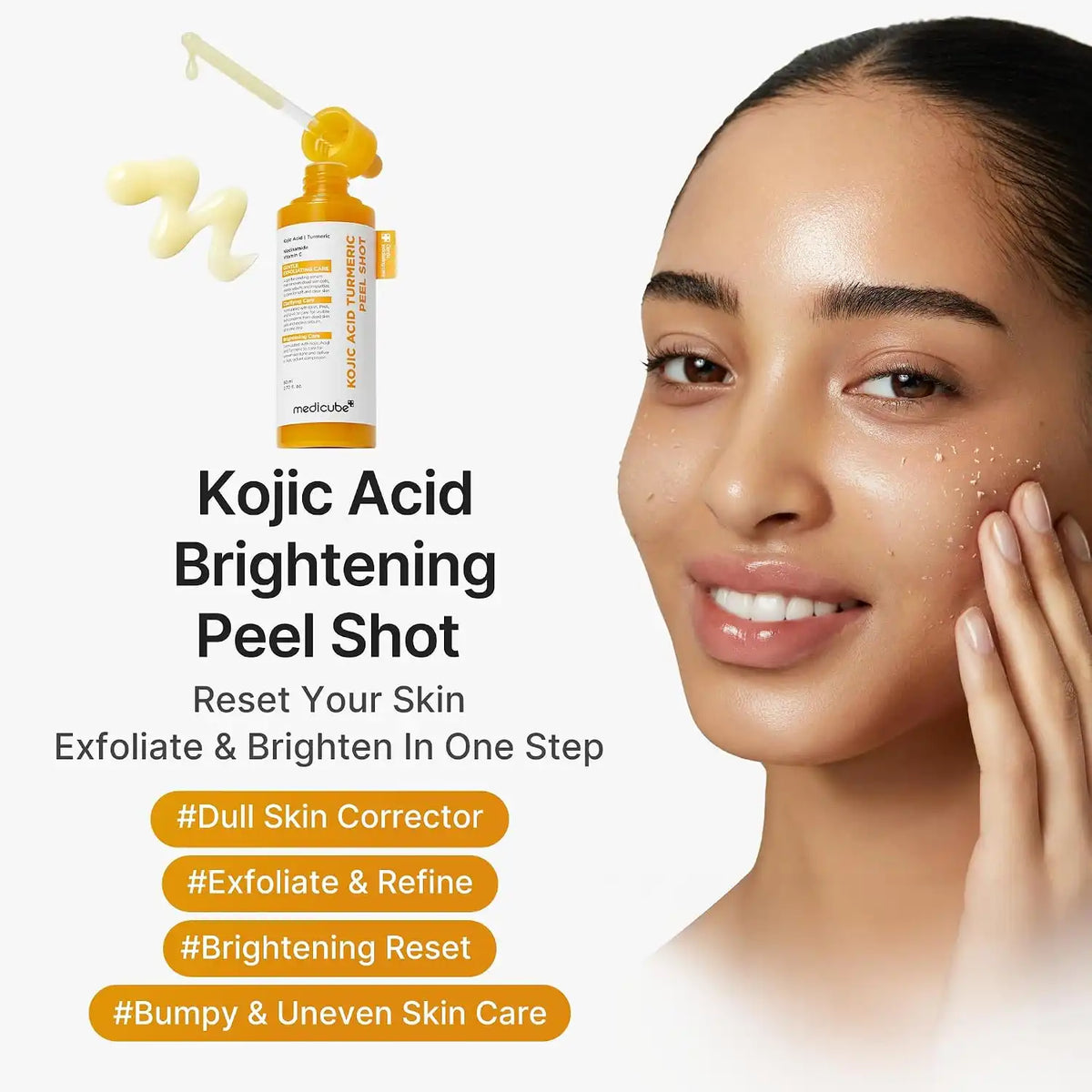 Medicube KOJIC ACID TURMERIC PEEL SHOT (80ml)