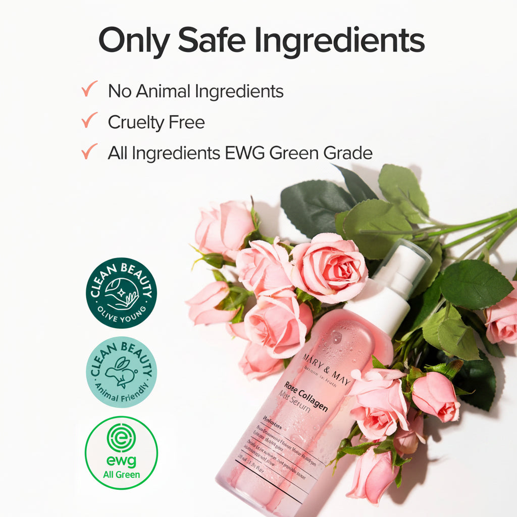 Mary&May Rose Collagen Mist Serum 100Ml