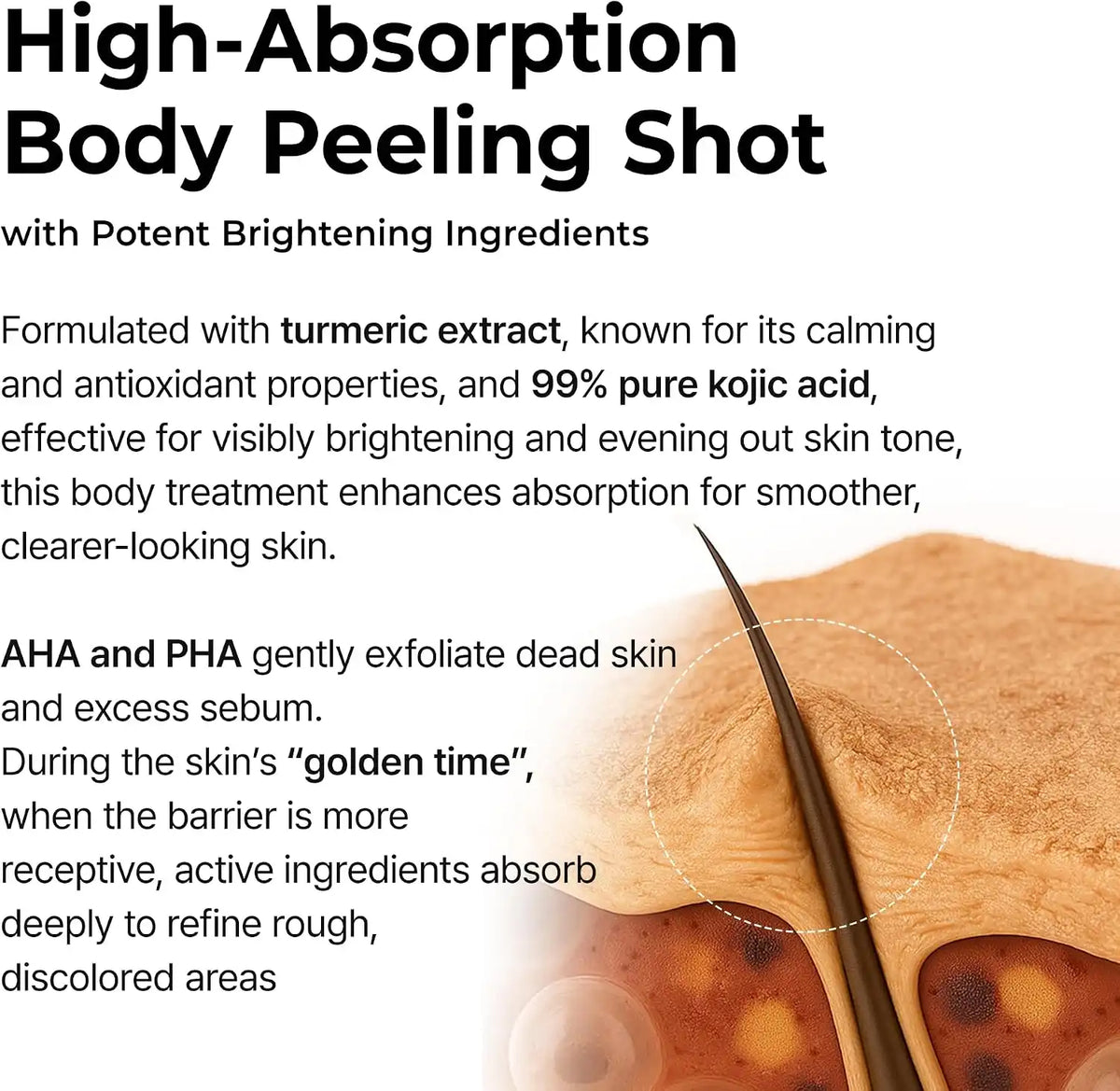 Dr.Melaxin PEEL SHOT EXFOLIATING KOJIC ACID TURMERIC SPRAY (200ml)