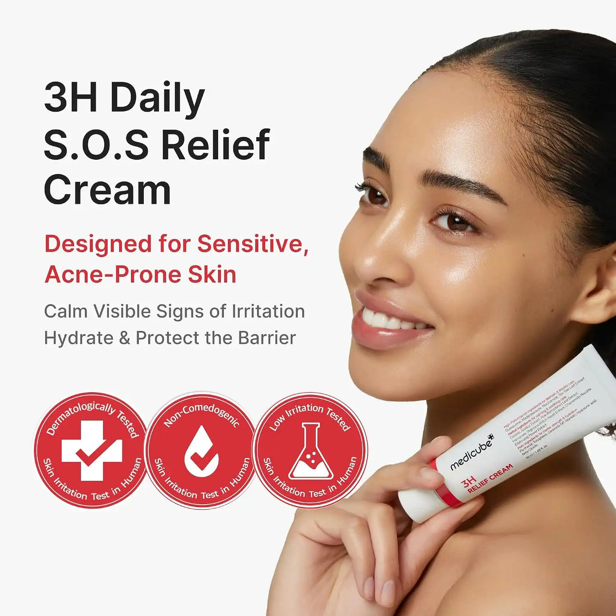 Medicube HYPOCHLOROUS 3H RELIEF CREAM (50ml)