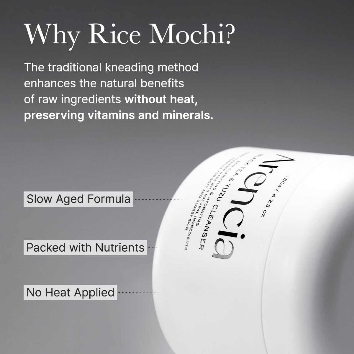 Arencia Black Tea Rice Mochi Cleanser 120g - image 9