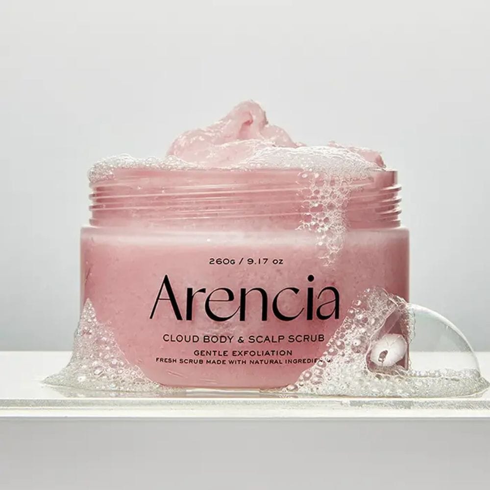 Arencia Fresh Cloud Body & Scalp Scrub Lavender & Pear 260g - image 2