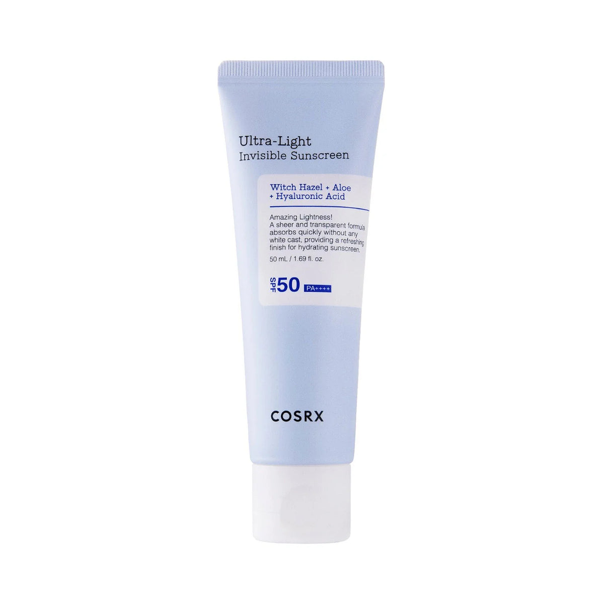 Cosrx Ultra-Light Invisible Sunscreen Spf50 Pa+5 50Ml