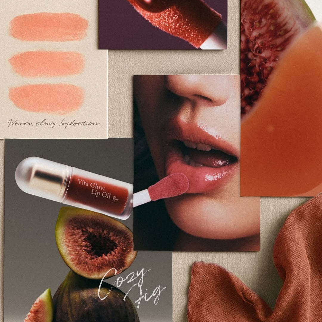 Axis-Y Vita Glow Lip Oil (Cozy Fig)