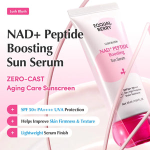 EQQUALBERRY NAD+ PEPTIDE BOOSTING SUN SERUM 50ml - image 2