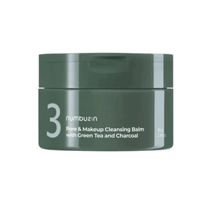 numbuzin No.3 Pore & Makeup Cleansing Balm with Green Tea and Charcoal 85g - Product Detail / Benefits