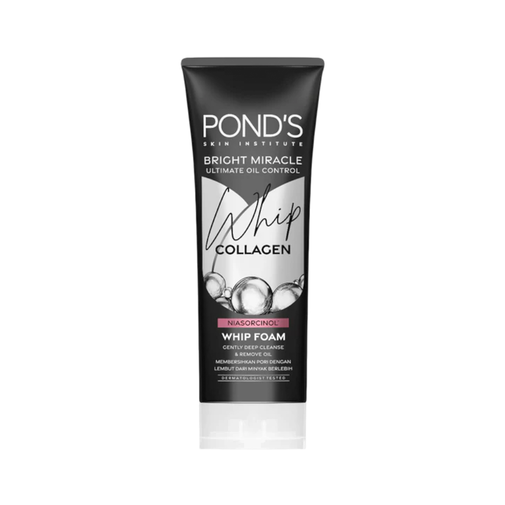 Ponds-Face Wash-Id-W-Ultimate Oil Control Whip Collagen-100g